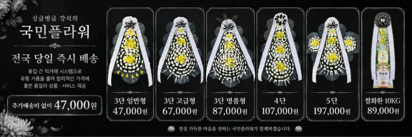 조의금 부의금 관계별 금액과 봉투 쓰는 법 안내 - 국민플라워